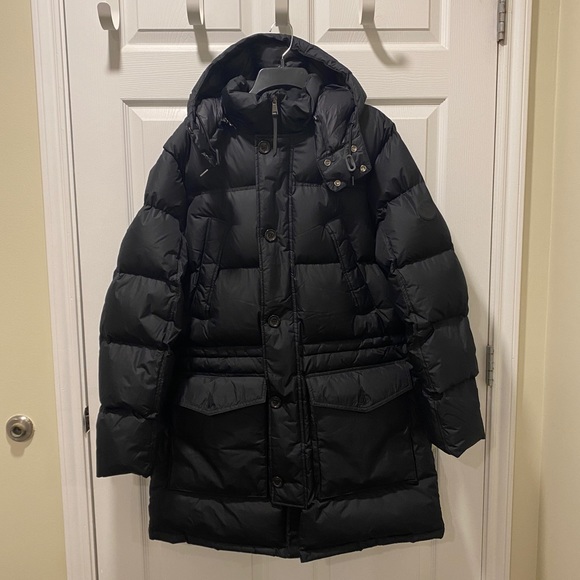 POLO RALPH LAUREN Men's Hooded Water Repellent Long Down Jacket Coat M, XL, XXL - Picture 6 of 11